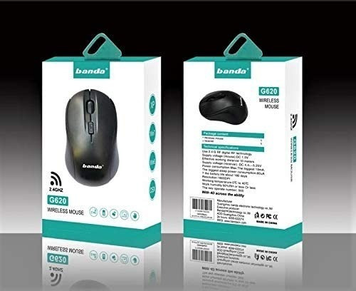 Imagen 2 de 5 de Mouse Inalámbrico Banda G620 Excelente Calidad
