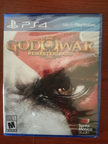 God Of War Remasterizada Para Ps 4 ( Nuevo Y Sellado)español