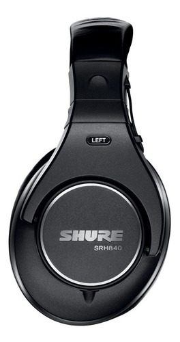 Imagen 4 de 10 de Auriculares Shure Srh840-bk Cerrados De Estudio