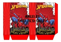 Comprar Bolsita Golosinera Para Imprimir Hombre Araña\u002F Spider Man