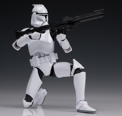 Clone Trooper Ep8/9 Star Wars 1/12 Kit Snapfit Bandai Japon