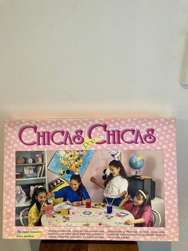 Antiguo Juego De Mesa Chicas Por Chicas