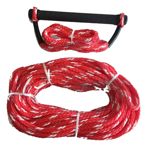 Manillar 19 M 10 Mm + Triangulo Para Ski Juegos Arrastre Kit