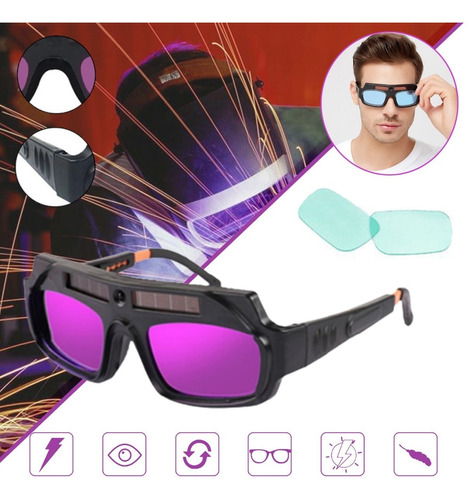 Gafas Lentes De Seguridad Para Soldar Electronica Solar Auto | MercadoLibre