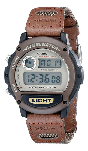 Reloj Casio W-89hb-5avh Illuminator Multifunción-negro