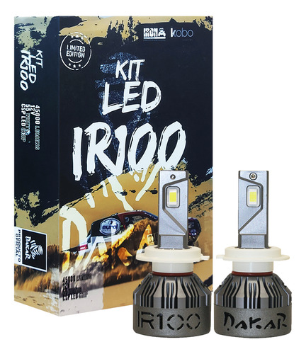 Kit Focos Led Irx Chip Led Csp Canbus Auto Rally Dakar