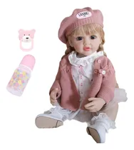 Comprar Auxtoo Muñecas Reborn De Silicona Completo Se Puede Bañar，Linda Muñeca Reborn De Silicona De Cuerpo Completo De 55 Cm