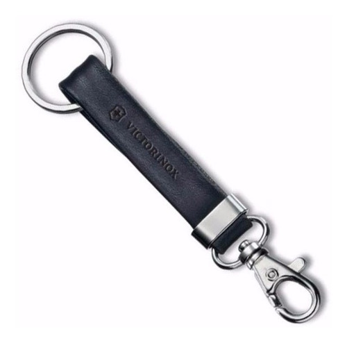 Imagen 2 de 3 de Llavero Para Cinturón Victorinox Piel Anilla Y Gancho +envio