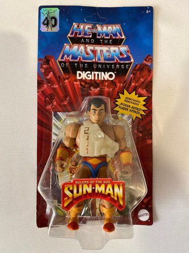 Digitino Motu Origins Retro Mattel Wave 10 Carton Unpunched (Usado)