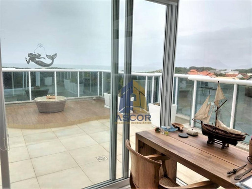 Imagem 13 de 30 de Cobertura Pé Na Areia, Em Frente A Ilha Do Campeche, À Venda, 162 M² Úteis - Campeche - Florianópolis/sc - Co0321
