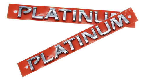 Emblema Trasero Original Nissan Platinum