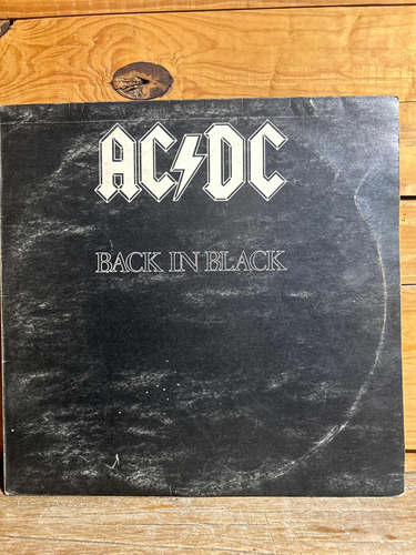 Lp Ac Dc Back In Black Vinilo Original 1980 Shock Me All