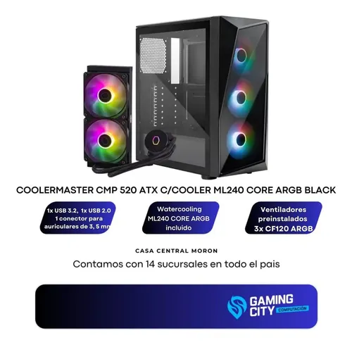 Pc Armada Gamer Amd Ryzen 7 5800x 32gb Ram Rx 6600 Xt