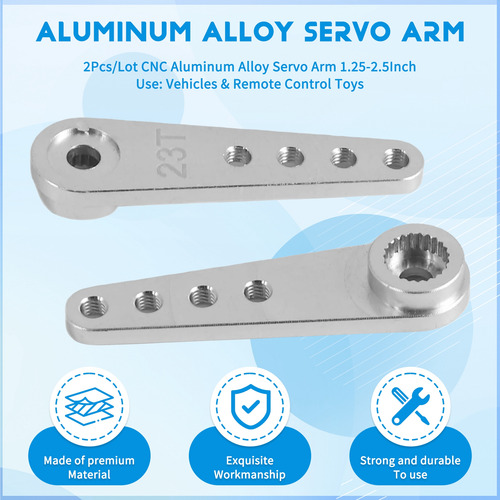 Brazo De Aleación De Aluminio Cnc Y92 Unids/lote De 1,25 A 2
