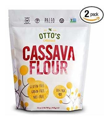 Otto Naturals Harina De Yuca (2 Libras Bolsa, Paquete De 2) 