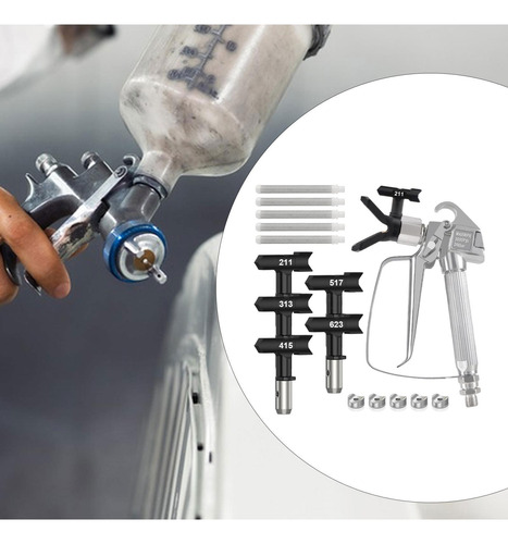 Kit De Pulverizador De Pintura, Máquina De Pulverización