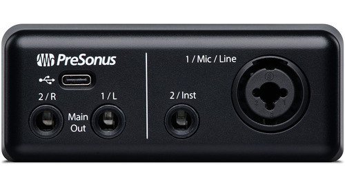 Presonus Audiobox Go Placa Audio Interface Usb Daw 2x2