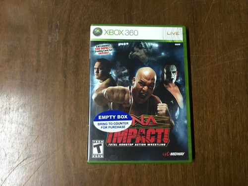 Juego Original De Xbox 360: Tna Impact!