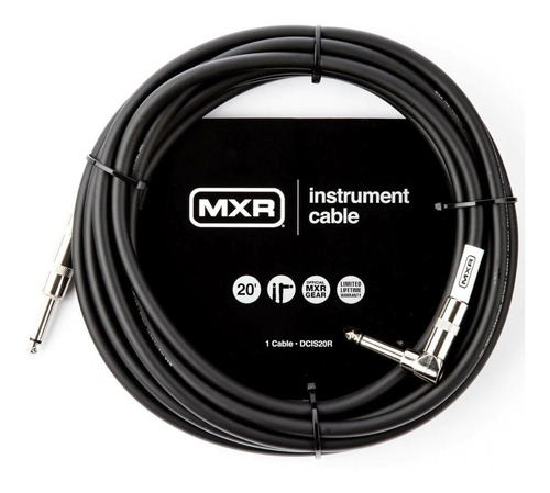 Cable Plug Para Instrumentos Dunlop Mxr 20ft Serie Pro 6m