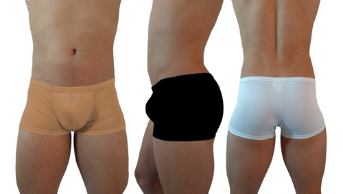 Boxer Trunk Clásico Masculino En Paquete Por 3 Unidades 