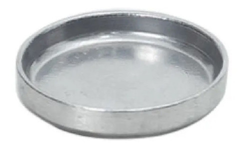Dip Bowl Redondo Manicero De Aleación Aluminio Piné 10x2cm