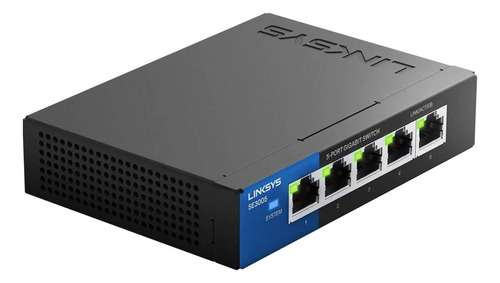 Switch Linksys Se3005 5 Puertos Gigabit 10/100/1000 Mbps Qos