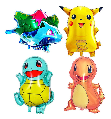 Pack Set Pokemon 70cm X 4u