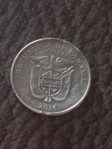 Moneda Antigua De Panamá Un Cuarto De Balboa 2016