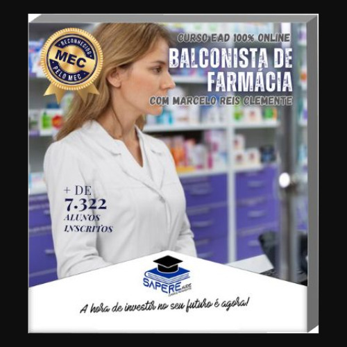 Curso De Balconista De Farmácia: Atendimento E Gestão