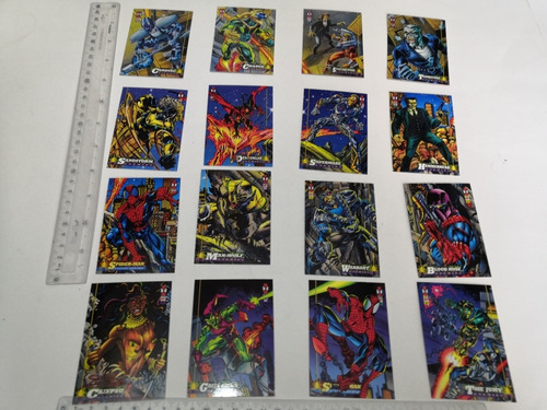 Spiderman Venom Hombre Araña Tarjetas Fleer 1994 Completa (Usado)