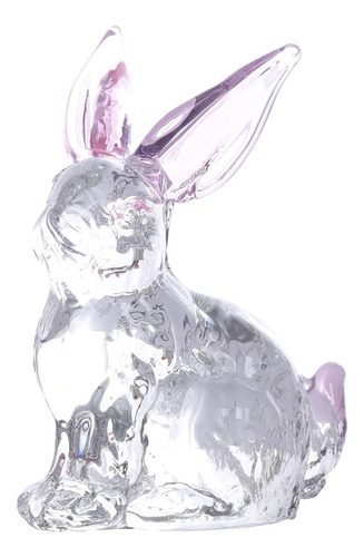 2 Figura De Conejo De Pascua, Escultura Elegante Para Rosa