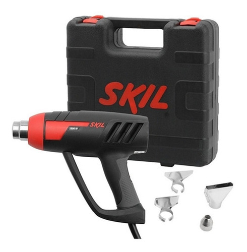 Pistola Calor Skil 1800w 3 Temperaturas Maletin + Accesorios