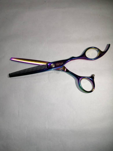 Tijera Para Degrafilar Metal, Tornasol Barbero Barbería