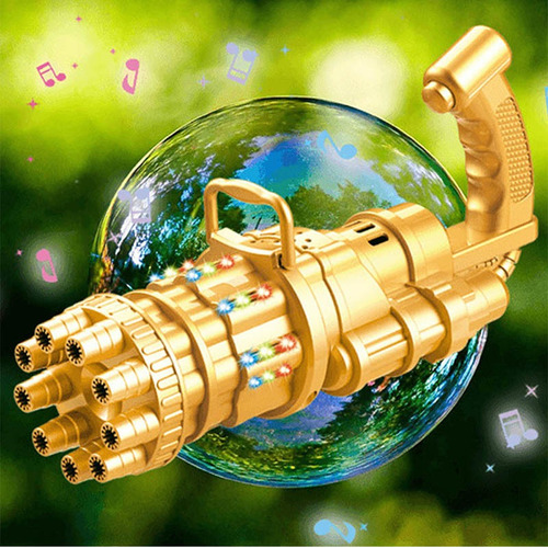 Bubble Soplador Eléctrico Nueva Máquina De Burbujas Gatling