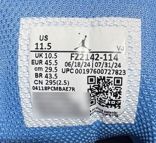 Air Jordan 1 Legend Blue 29.5 Cm (Usado)
