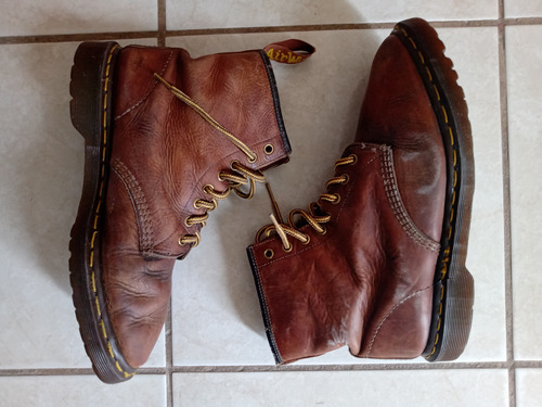 Botas Dr. Martens 1460 9uk 8mx Us10 Brown Made In England