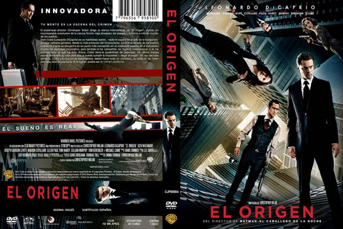 El Origen ( Inception) Leonardo Di Caprio - Dvd