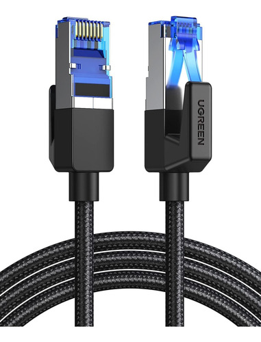 Cable Ethernet Cat 8 De 2 M, Trenzado De 40 Gbps