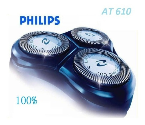 Lâmina P/ Barbeador Philips Kit C/3 At610