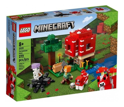 A Casa Cogumelo Lego Minecraft - Lego 21179