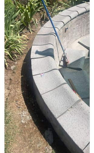 Borde De Concreto Arco Romano Blanco Para Piscina 29 X 49