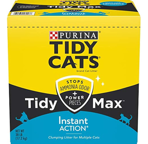Purina Tidy Cats Clumping Cat Litter, Tidy Max Instant Actio