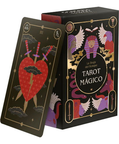 Libro Tarot Mágico. 78 Cartas Y Guía, De Lindsay Squire. Editorial Contrapunto, Tapa Dura, Edición 1 En Español, 2024