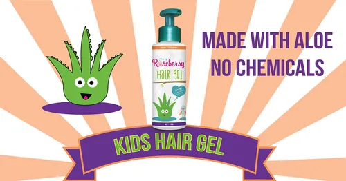 Gel Para El Cabello Little Roseberry Light Hold Organic Aloe