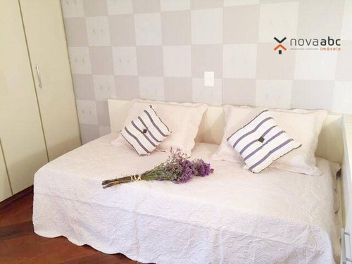 Apartamento Com 3 Dormitórios À Venda, 129 M² Por R$ 650.000,00 - Parque Das Nações - Santo André/sp - Ap3308