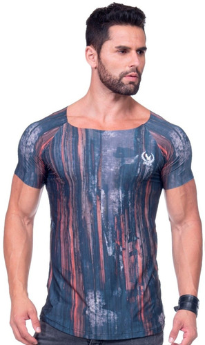 Imagem 1 de 5 de Camiseta John Rocket 2021 Raglan 015 Roupa Monstro Fitness