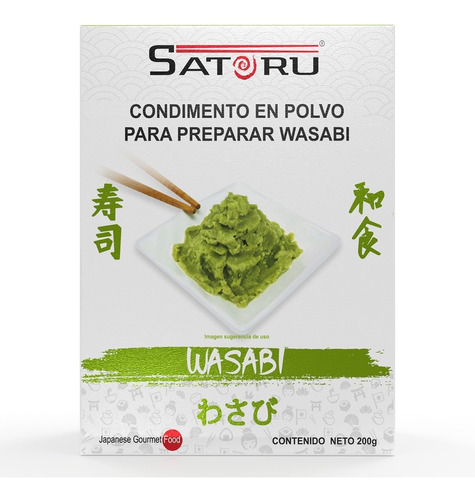 Wasabi, Condimento Picante Japonés 200g