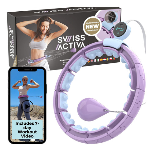 Swiss Activa+ S6+ Infinity Hoop - Hula Hoop Inteligente Con