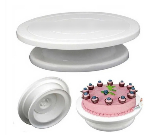 Plato O Base Giratoria Para Tortas  Repostería  (28cm)