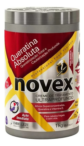 Creme De Tratamento Novex Queratina Absoluta 1kg Tamanho Unica-1kg